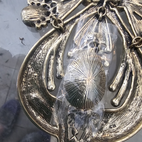 Heidi daus Draped in deco blue necklace - Picture 7 of 8